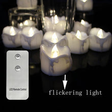 Load image into Gallery viewer, Pack of 6 Remote Led Tealights Candles