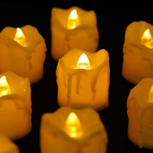 Load image into Gallery viewer, Pack of 12 LED Flameless Votive Candles