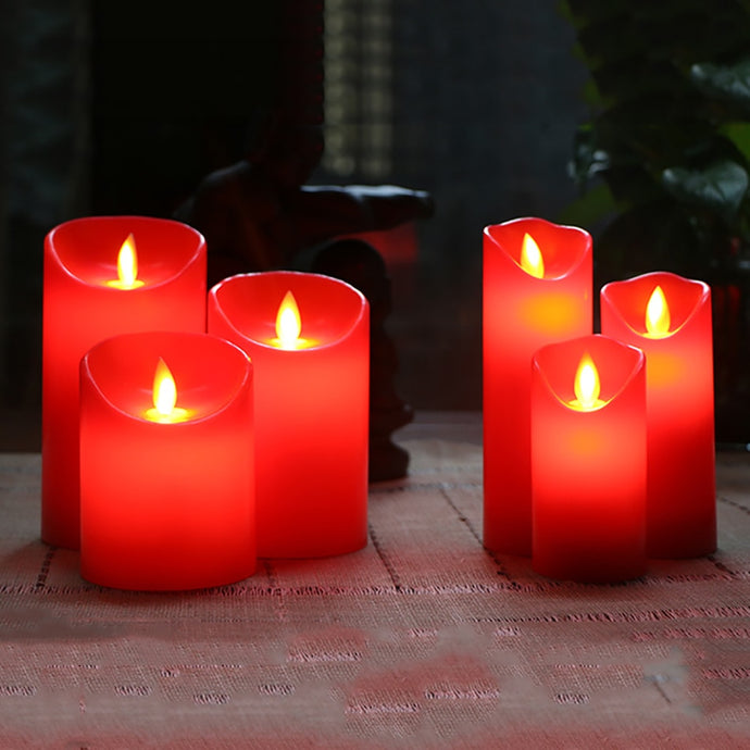 Traditional Red Candles